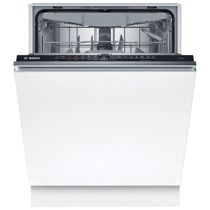 Image of Bosch Serie 2 SMV2HVX02E Lavastoviglie da incasso a scomparsa totale 13 coperti Classe D Rumorosita' 46 dB Home Connect 5 programmi 3' cestello Infolight 60 cm