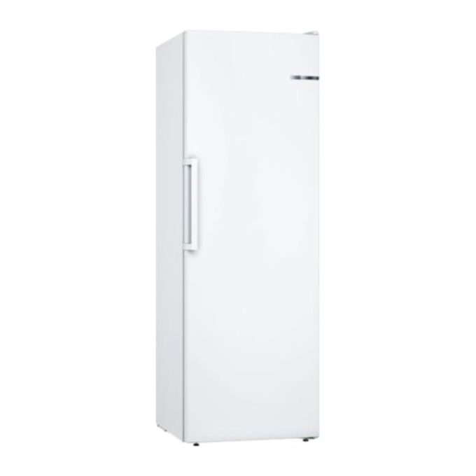 Bosch GSN33VWEP Congelatore Libera Installazione Verticale Capacita' 225 Litri Classe Energetica A++ Bianco