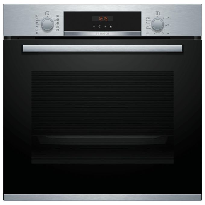 Bosch HBA574BR0 Serie 4 Forno Elettrico Multifunzione da Incasso Capacita' 71 Litri Classe energetica A 6 Programmi ActiveClean Fast Pre-Heating 60 cm Acciaio Inox