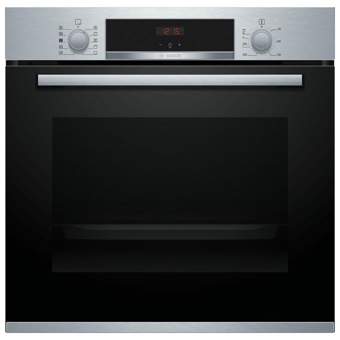 Bosch HRA514BR0 Serie 4 Forno Elettrico da incasso a Vapore Capacita' 71 Litri Classe energetica A 8 programmi MultiCottura HotAir 3D 56 cm Acciaio Inossidabile