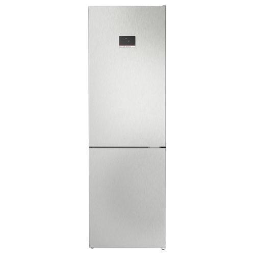 Serie 4 KGN367LDF Frigorifero a libera installazione combinato 321 Litri Classe D Total No Frost Perfect Fit 186x60x66,5 cm Metal Look
