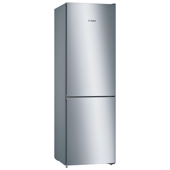 Bosch KGN36VLED Serie 4 Frigorifero Combinato Capacita' 324 Litri Classe energetica E No Frost 186 cm Acciaio Inox