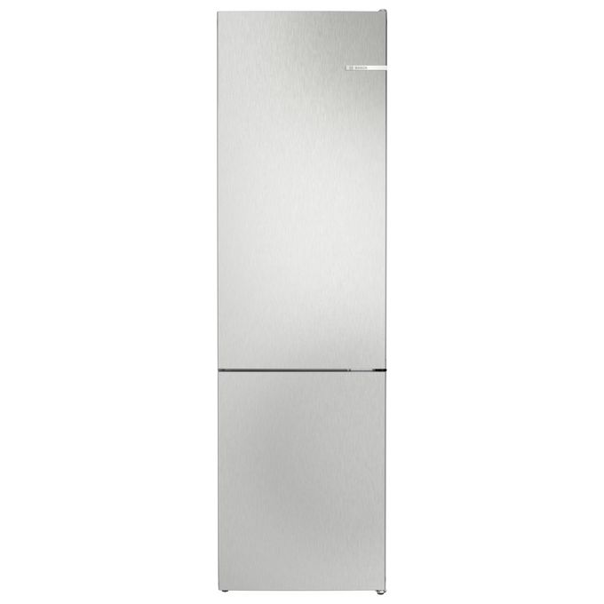 Image of Bosch KGN392LDF Serie 4 - Frigorifero combinato 363 L, 203 cm, Classe D, 35 dB, No Frost, MultiAirflow, Acciaio inox
