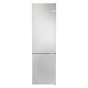 Bosch Serie 4 KGN392LDF Frigorifero Combinato Da Libera Installazione 203 X 60 Cm Metal Look Classe D-image