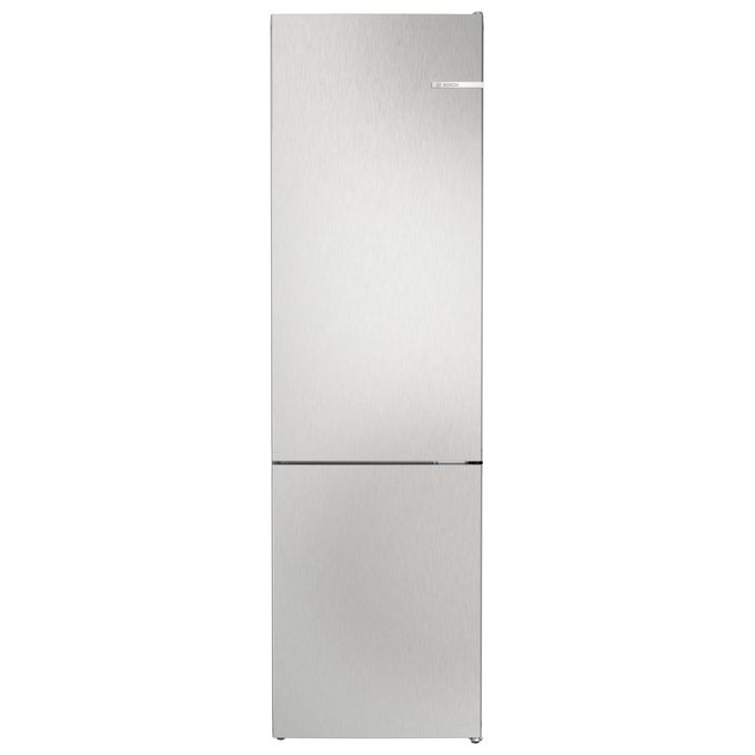 Image of Bosch KGN392LDF Serie 4 - Frigorifero combinato 363 L, 203 cm, Classe D, 35 dB, No Frost, MultiAirflow, Acciaio inox