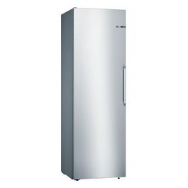 Bosch Serie 4 KSV36VLEP Frigorifero libera installazione monoporta 346 Litri Classe E H 186 cm Metal look