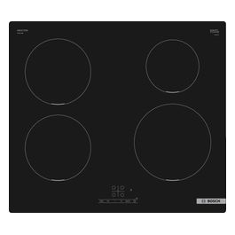 Serie 4 PUE611BB5D Piano cottura Nero da incasso 59.2 cm a induzione 4 zone