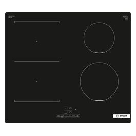 Bosch Serie 4 PVS611BB6E Piano Cottura a induzione in vetroceramica senza cornice  4 Zone 1 CombiZone Comandi Touch 17 Livelli di cottura  60cm Nero