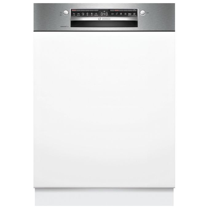 Image of Bosch Serie 4 SMI4EVS08E Lavastoviglie da incasso a scomparsa parziale 14 coperti Classe B Rumorosita' 44 dB Efficient Dry Home Connect 6 programmi 3' cestello 60 cm Frontalino Acciaio