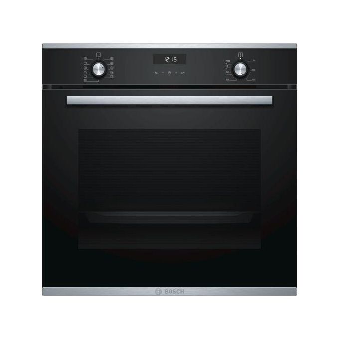 Bosch HBA257BS0 Serie 6 Forno Elettrico Multifunzione da Incasso Capacita' 71 Litri Classe energetica A 6 Programmi EcoClean Fast Pre-Heating 60 cm Acciaio Inox