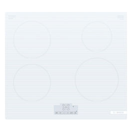 Serie 6 PUE612BB1E Piano Cottura Induzione 60 cm Bianco