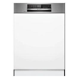 Serie 6 SMI6ECS12E Lavastoviglie da incasso a scomparsa parziale 14 coperti Classe A, Rumorosità 42 dB Efficient Dry Home Connect 8 programmi Cestelli Max Flex e 3' cestello 60 cm Frontalino Inox