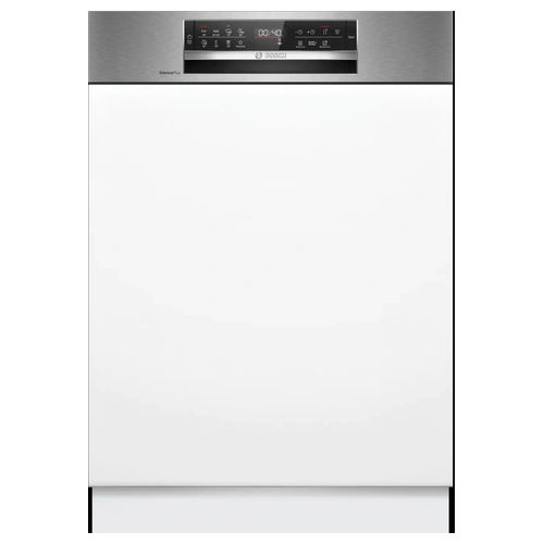 Serie 6 SMI6ECS12E Lavastoviglie da incasso a scomparsa parziale 14 coperti Classe A, Rumorosità 42 dB Efficient Dry Home Connect 8 programmi Cestelli Max Flex e 3' cestello 60 cm Frontalino Inox