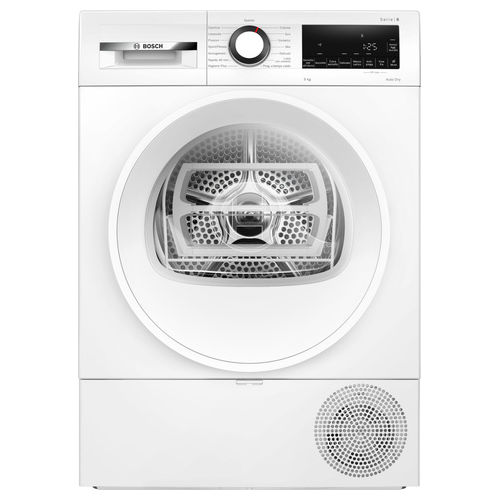 Serie 6 WQG243D6IT asciugatrice a pompa di calore, 9 kg, bianco