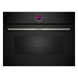 Bosch Serie 8 CEG732XB1 Forno A Microonde Da Incasso Finitura Nero Da 60 Cm