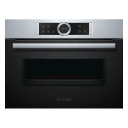 Bosch CFA634GS1 Serie 8 Forno a Microonde da Incasso Capacita' 36 Litri Potenza 900 W Display TFT Acciaio Inox