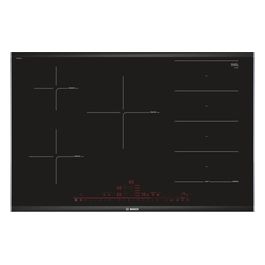 PXV875DC1E Serie 8 Piano Cottura a Induzione 5 Zone FlexInduction PerfectFry 17 Livelli di potenza 80 cm Nero