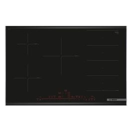 Serie 8 PXV875DV1E Piano cottura a induzione in vetroceramica  80 cm 1 zona Flex e 3 standard 5 Livelli PerfectFry DirectSelect Premium Home Connect  Nero