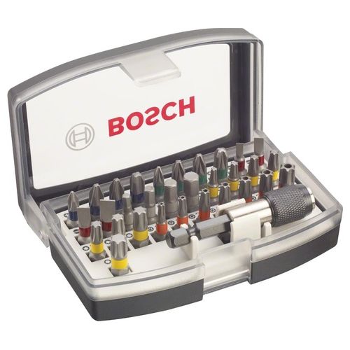 Bosch Set Completo Con Inserti Avvitare 31 Bit Di Avvitamento
