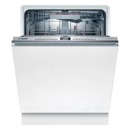 Bosch SMH6ZDX00E Serie 6 Lavastoviglie da Incasso a Scomparsa Totale PerfectDry con Zeolite 13 Coperti Classe Energetica C 6 programmi EcoSilence Drive Terzo cestello Extra Space Home Connect 60 cm