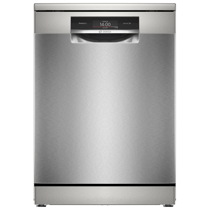 Bosch SMS8TCI04E Serie 8 Lavastoviglie Libera installazione 14 coperti Classe A 42 dB PerfectDry Wi-Fi (84.5x60x60 cm) colore Acciaio inox