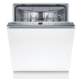 Serie 4 SMV46KX55E Lavastoviglie Da incasso a  Scomparsa Totale 13 coperti Classe Energetica E 6 Programmi Terzo Cestello VarioSpeedPlus Purezza attiva Plus Asciugatura Extra 60cm Acciaio inox