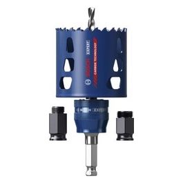 Bosch Starter Kit Seghe a Tazza Expert Tough Material per Legno con Metallo Diametro 68mm