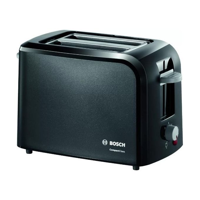 Bosch TAT3A013 Tostapane 2 Fette 980W Nero