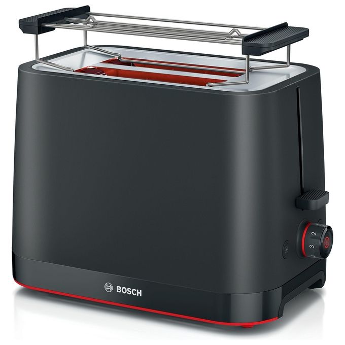 Image of Bosch TAT3M123 Tostapane elettrico 2 Fette Potenza 950 Watt Funzione scongelamento Griglia scaldapane