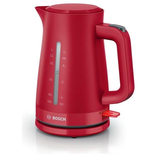 TWK3M124 MyMoment Bollitore Elettrico Impugnatura Ergonomica Ampia Apertura Capacità 1.7 Litri Plastica di Alta Qualità Rosso