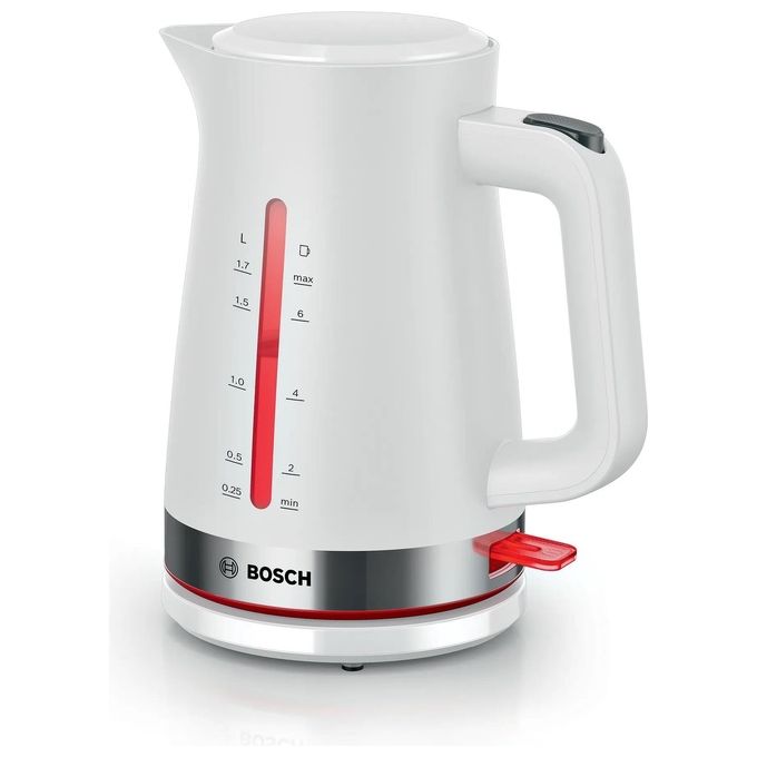 Bosch TWK4M221 Bollitore Elettrico 1.7 Litri 2400W Bianco