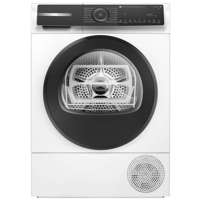 Bosch WQH245A0IT Asciugatrice 9 Kg Classe A con Pompa di Calore Profondita' 60 cm Auto Dry colore Bianco
