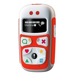 Baby Phone U10 Dual Band Tasti Preimpostati Tasto Sos Colore Gps Rosso