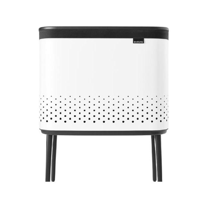 Brabantia Bo Cesto Portabiancheria 60 Litri Bianco