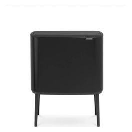 Brabantia Bo Touch Bin Pattumiera Metallo Nero Opaco 11 e 23 Litri