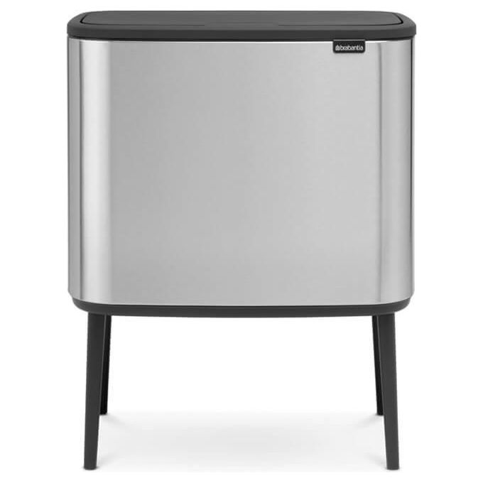 Brabantia Bo Touch Bin Pattumiera Metallo Inox Satinato FPP 3x11 Litri