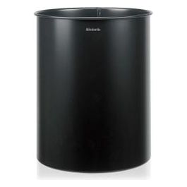 Cestino Carta Acciaio Nero L 20