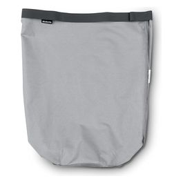 Laundry Bin Borsa Cesto Portabiancheria Tessuto Grigio 35 Litri