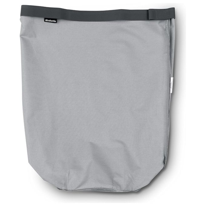 Brabantia Laundry Bin Borsa Cesto Portabiancheria Tessuto Grigio 35 Litri