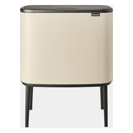 Brabantia Pattumiera Bo Touch Bin 11  23 Litri Soft Beige