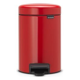 Pedal Bin Newicon Pattumiera a Pedale Secchio Interno in Plastica Passion Red 3 Litri