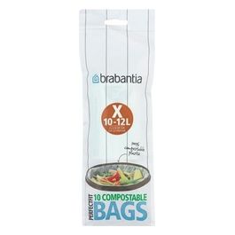 PerfectFit Sacchetti Compostabili Tipo X 12 Litri 10 Pezzi