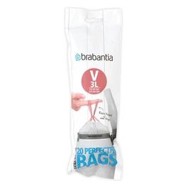 PerfectFit Sacchetti Spazzatura Tipo V 3 Litri 20 Pezzi