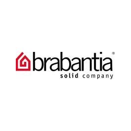 Brabantia Portabiancheria 35 Litri Grigio Scuro/Bianco