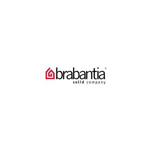Brabantia Portabiancheria 35 Litri Grigio Scuro/Bianco