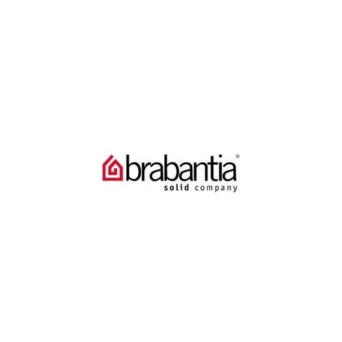 Brabantia Portabiancheria 55 Litri Grigio Scuro/Bianco