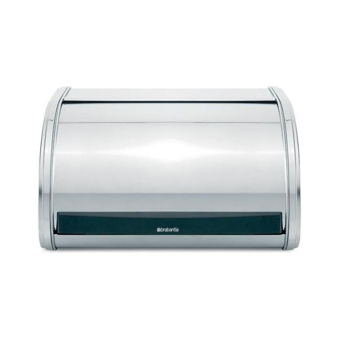 Brabantia Portapane in Acciaio Apertura a Scomparsa Medium Inox Lucido