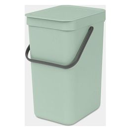 Sort e Go Contenitore per Rifiuti Verde Giada 12 Litri