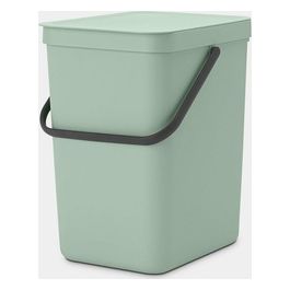 Sort e Go Contenitore per Rifiuti Verde Giada 25 Litri