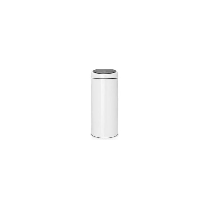 Brabantia Touch Bin New Pattumiera 30 Litri Bianco